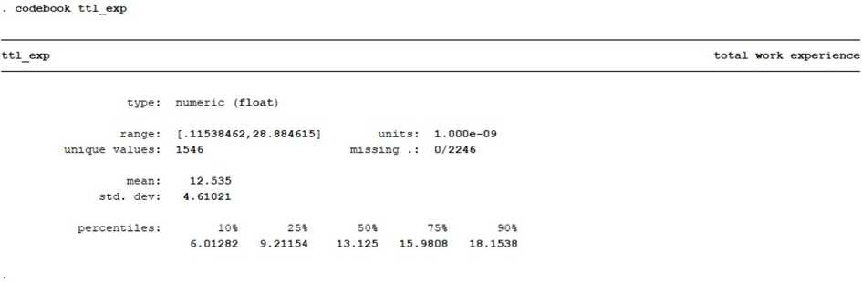 list unique values stata